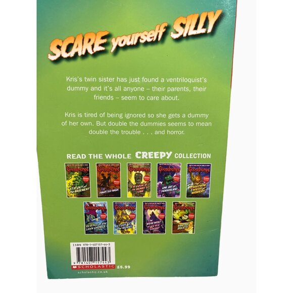 Goosebumps "Night Of The Living Dummy" By R.L. Stine 2015 Paperback Book - Picture 9 of 13